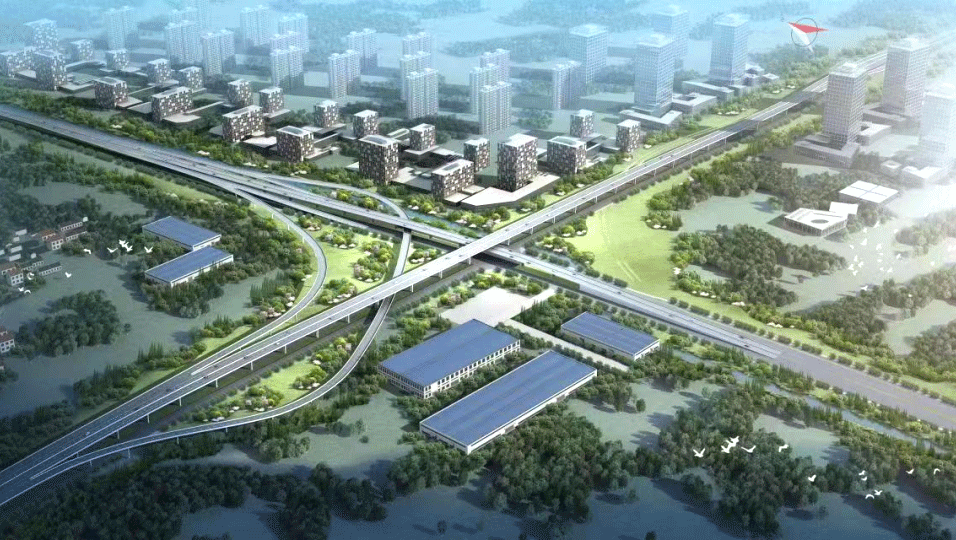 上海宝冶中标320国道余杭华坞至富阳高桥工程